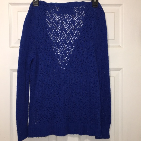Hollister crochet cardigan sweater NOWT💙 - Picture 6 of 6